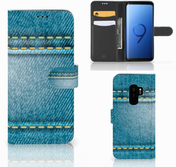 B2Ctelecom Samsung Galaxy S9 Plus Bookcase Hoesje Design Jeans