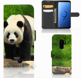 B2Ctelecom Samsung Galaxy S9 Plus Bookcase Hoesje Design Panda