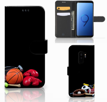 B2Ctelecom Samsung Galaxy S9 Plus Bookcase Hoesje Design Sports