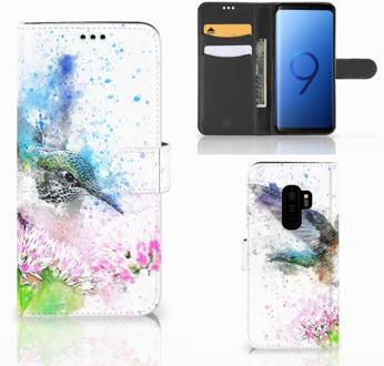 B2Ctelecom Samsung Galaxy S9 Plus Bookcase Hoesje Design Vogel