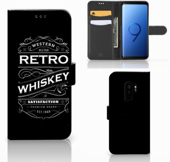 B2Ctelecom Samsung Galaxy S9 Plus Bookcase Hoesje Design Whiskey