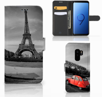 B2Ctelecom Samsung Galaxy S9 Plus Bookcase Hoesje Eiffeltoren