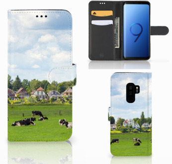 B2Ctelecom Samsung Galaxy S9 Plus Bookcase Hoesje Koeien