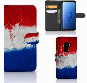 B2Ctelecom Samsung Galaxy S9 Plus Bookcase Hoesje Nederlandse Vlag