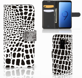 B2Ctelecom Samsung Galaxy S9 Plus Bookcase Hoesje Slangenprint