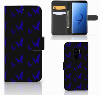 B2Ctelecom Samsung Galaxy S9 Plus Bookcase Hoesje Vlinder Patroon