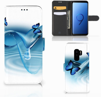 B2Ctelecom Samsung Galaxy S9 Plus Bookcase Hoesje Vlinders