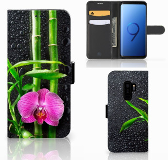 B2Ctelecom Samsung Galaxy S9 Plus Design Hoesje Orchidee