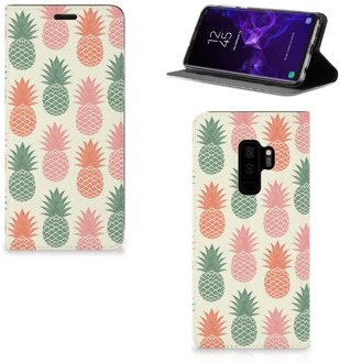 B2Ctelecom Samsung Galaxy S9 Plus Standcase Hoesje Design Ananas