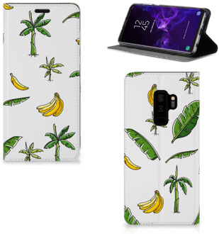 B2Ctelecom Samsung Galaxy S9 Plus Standcase Hoesje Design Banana Tree