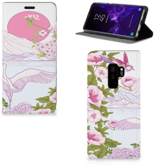 B2Ctelecom Samsung Galaxy S9 Plus Standcase Hoesje Design Bird Standing