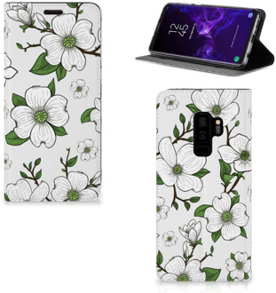 B2Ctelecom Samsung Galaxy S9 Plus Standcase Hoesje Design Dogwood Flowers