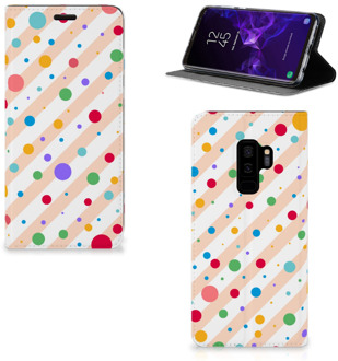 B2Ctelecom Samsung Galaxy S9 Plus Standcase Hoesje Design Dots