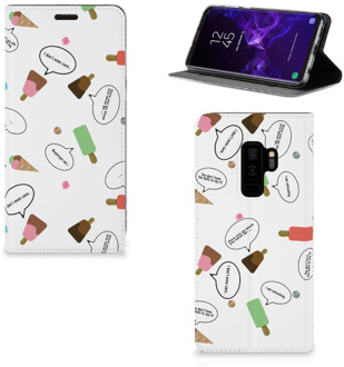 B2Ctelecom Samsung Galaxy S9 Plus Standcase Hoesje Design IJsjes