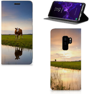 B2Ctelecom Samsung Galaxy S9 Plus Standcase Hoesje Design Koe