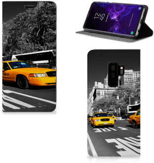 B2Ctelecom Samsung Galaxy S9 Plus Standcase Hoesje Design New York Taxi