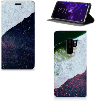 B2Ctelecom Samsung Galaxy S9 Plus Standcase Hoesje Design Sea in Space