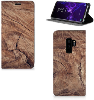 B2Ctelecom Samsung Galaxy S9 Plus Standcase Hoesje Design Tree Trunk