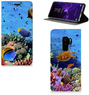 B2Ctelecom Samsung Galaxy S9 Plus Standcase Hoesje Design Vissen