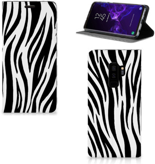 B2Ctelecom Samsung Galaxy S9 Plus Standcase Hoesje Design Zebra