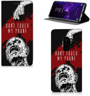 B2Ctelecom Samsung Galaxy S9 Plus Standcase Hoesje Design Zombie Blood