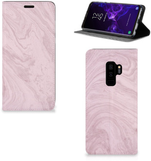 B2Ctelecom Samsung Galaxy S9 Plus Standcase Hoesje Marble Pink