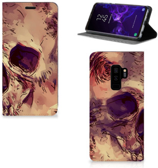 B2Ctelecom Samsung Galaxy S9 Plus Standcase Hoesje Skullhead