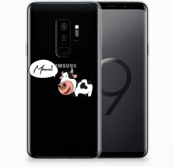 B2Ctelecom Samsung Galaxy S9 Plus TPU Hoesje Design Cow