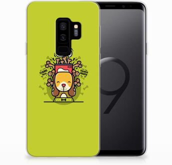 B2Ctelecom Samsung Galaxy S9 Plus TPU Hoesje Design Doggy Biscuit