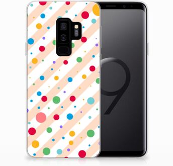 B2Ctelecom Samsung Galaxy S9 Plus TPU Hoesje Design Dots