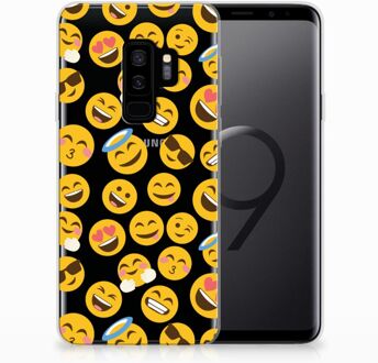 B2Ctelecom Samsung Galaxy S9 Plus TPU Hoesje Design Emoji