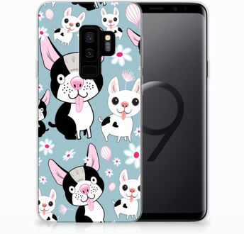 B2Ctelecom Samsung Galaxy S9 Plus TPU Hoesje Design Hondjes