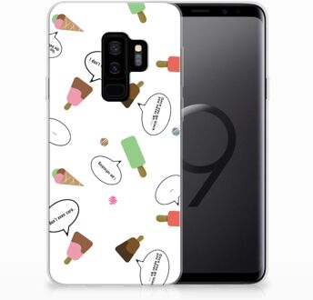 B2Ctelecom Samsung Galaxy S9 Plus TPU Hoesje Design IJsjes