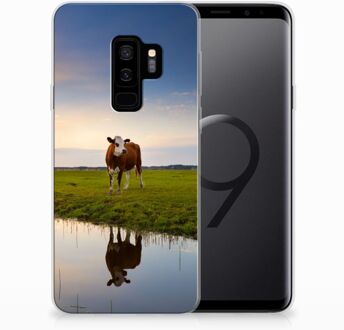 B2Ctelecom Samsung Galaxy S9 Plus TPU Hoesje Design Koe