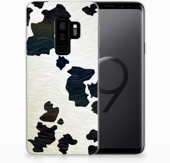 B2Ctelecom Samsung Galaxy S9 Plus TPU Hoesje Design Koeienvlekken