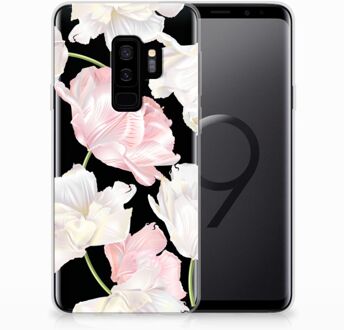 B2Ctelecom Samsung Galaxy S9 Plus TPU Hoesje Design Lovely Flowers