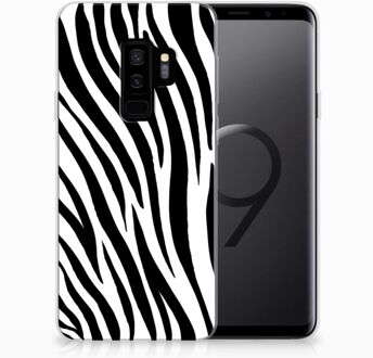 B2Ctelecom Samsung Galaxy S9 Plus TPU Hoesje Design Zebra