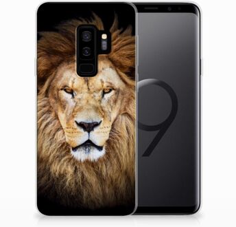 B2Ctelecom Samsung Galaxy S9 Plus TPU-siliconen Hoesje Design Leeuw