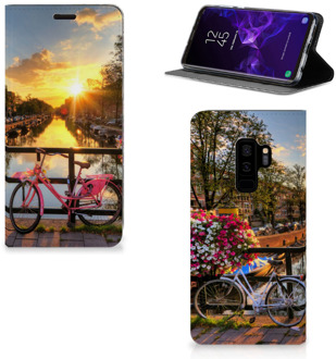 B2Ctelecom Samsung Galaxy S9 Plus Uniek Standcase Hoesje Amsterdamse Grachten