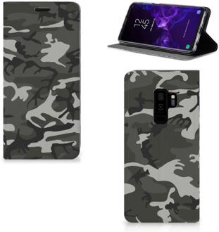 B2Ctelecom Samsung Galaxy S9 Plus Uniek Standcase Hoesje Army Light