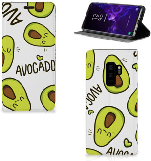 B2Ctelecom Samsung Galaxy S9 Plus Uniek Standcase Hoesje Avocado Singing