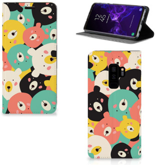 B2Ctelecom Samsung Galaxy S9 Plus Uniek Standcase Hoesje Bears