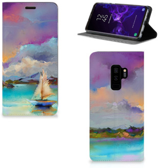 B2Ctelecom Samsung Galaxy S9 Plus Uniek Standcase Hoesje Boat