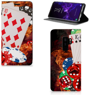 B2Ctelecom Samsung Galaxy S9 Plus Uniek Standcase Hoesje Casino