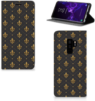 B2Ctelecom Samsung Galaxy S9 Plus Uniek Standcase Hoesje Franse Lelie