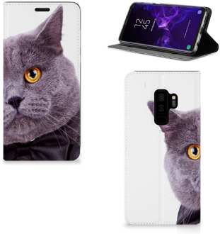 B2Ctelecom Samsung Galaxy S9 Plus Uniek Standcase Hoesje Kat