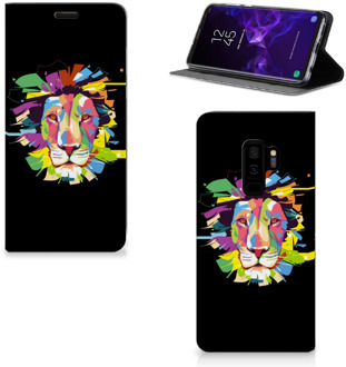 B2Ctelecom Samsung Galaxy S9 Plus Uniek Standcase Hoesje Lion Color