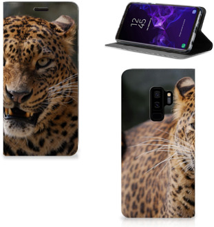 B2Ctelecom Samsung Galaxy S9 Plus Uniek Standcase Hoesje Luipaard