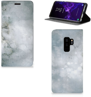 B2Ctelecom Samsung Galaxy S9 Plus Uniek Standcase Hoesje Painting Grey