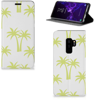 B2Ctelecom Samsung Galaxy S9 Plus Uniek Standcase Hoesje Palmtrees